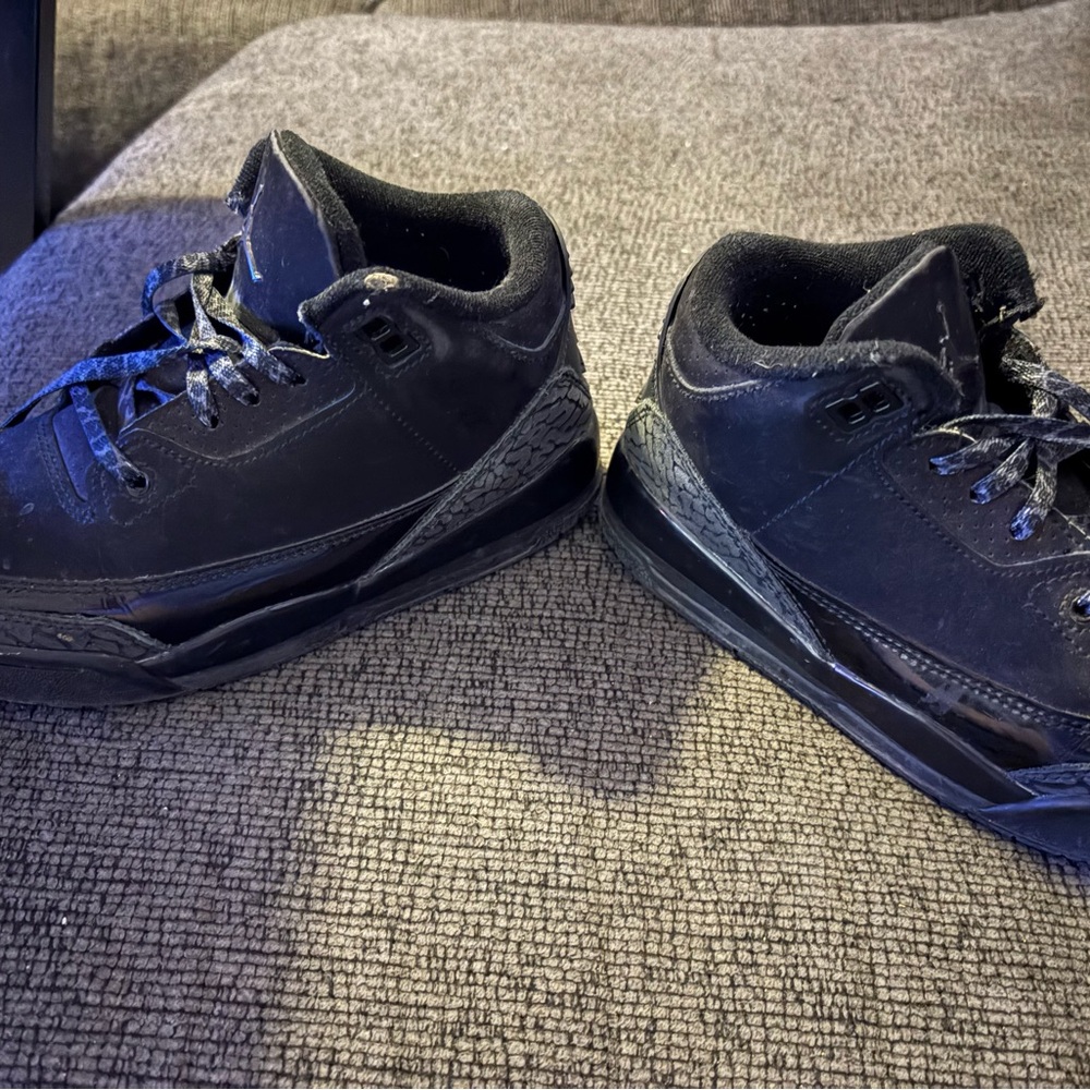 Jordan Black Kids Sneakers